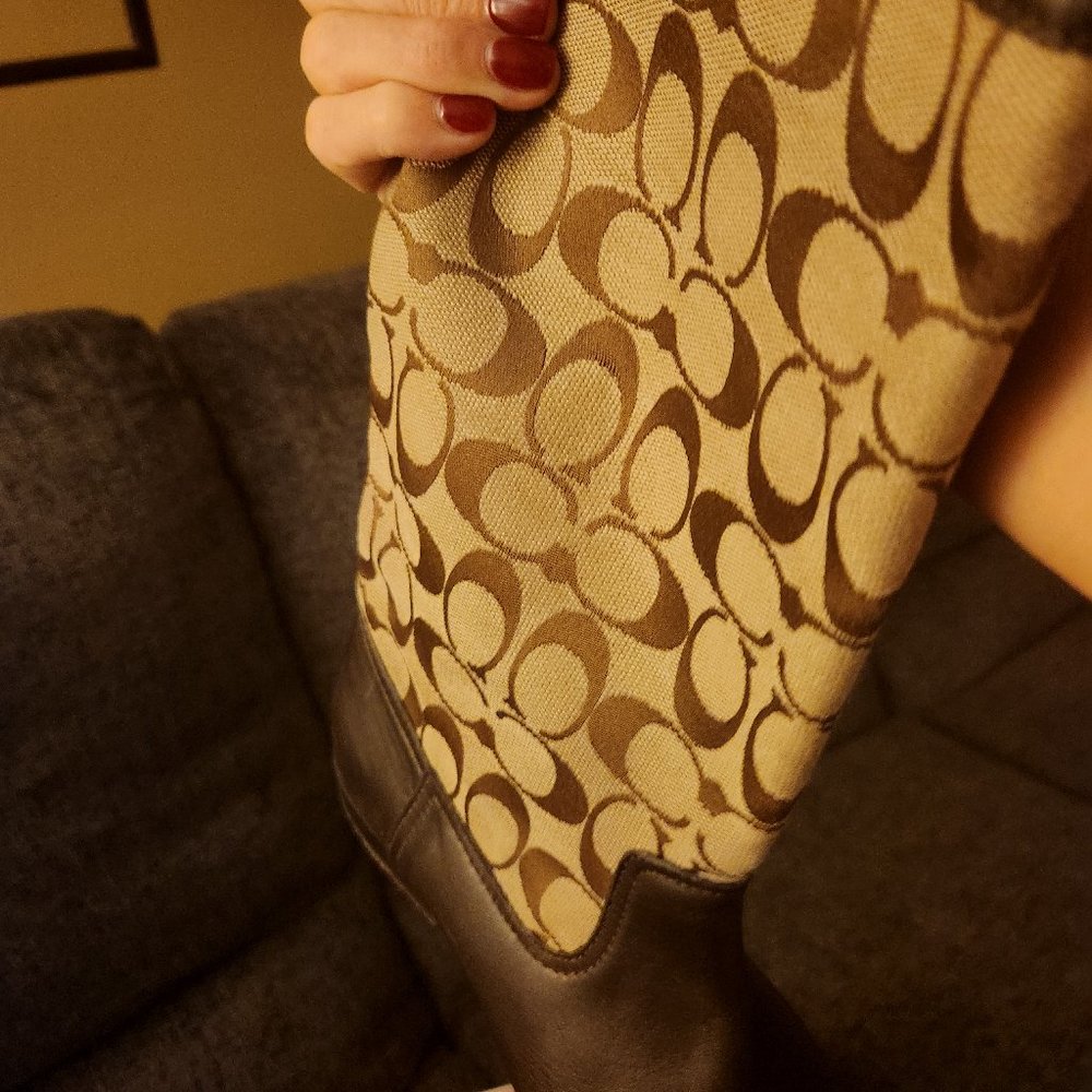 Coach  waterproof boots